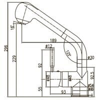 Смеситель KAISER Merkur 26066