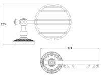 Мыльница ZORG AZR 05 BR